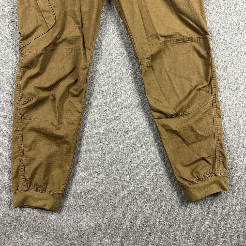 Women's Olive Utility Jogger Pants - Picture 3 of 14